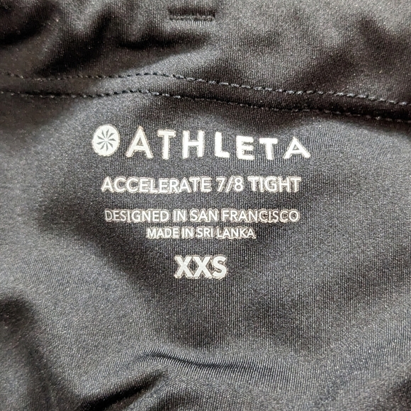 Athleta Accelerate 7/8 tight athletic exercise workout leggings XXS - Picture 10 of 11